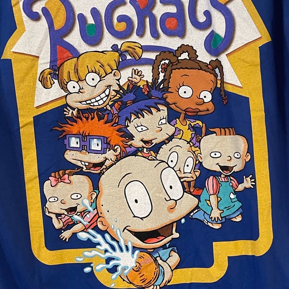 Licensed Nickelodeon Rugrats Retro Men’s Large Vintage Graphic T-Shirt NWOT - Picture 2 of 6